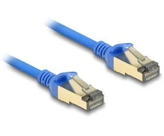 Delock Delock RJ45 tinklo kabelis Cat.8.1 F/FTP Plonas 5 m mėlynas