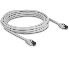 Delock RJ45 Netzwerkkabel Cat.8.1 S/FTP 5 m bis 40 Gbps grau