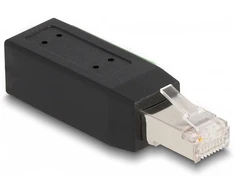 Delock RJ45 Stecker Cat.5e zu Terminalblock Adapteris 90° gewinkelt