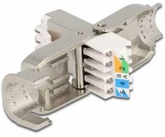 Delock RJ45 kištukas Cat.6 STP be įrankių