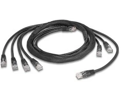 Delock RJ45 Trunk-Kabelis 4 x Stecker zu 4 x Stecker Cat.5e UTP juodas