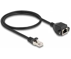Delock RJ50 Verlängerungskabel Stecker zu Buchse S/FTP 0,5 m juodas