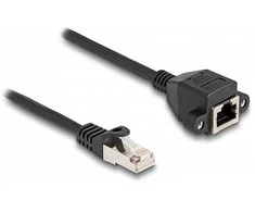 Delock RJ50 Verlängerungskabel Stecker zu Buchse S/FTP 5 m juodas