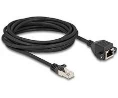 Delock RJ50 Verlängerungskabel Stecker zu Buchse S/FTP 5 m juodas