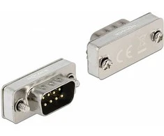 Delock RS-232/422/485 Loopback Adapteris mit DB9 Stecker