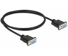 Delock nuoseklusis kabelis RS-232 D-Sub 9 nuo movos iki movos - 1 m
