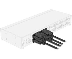 Delock Kabelis Digitus D-Sub (VGA) - D-Sub (VGA) 5m juoda (86826)
