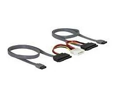 DELOCK SATA All-in-One Kabelis fuer 2x HDD