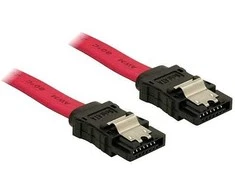 DELOCK SATA Kabelis 70cm gerade/gerade Metall