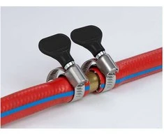 Delock Schlauchschelle Nerūdijantis plienas 400 SS mit Flügelmutter 8 - 12 mm 5 Stück juodas