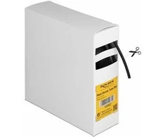 Delock 19962 - Heat shrink tube - Juodas - Polyolefin - 5 m - 2.4 mm - 1 pc(s)