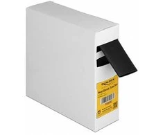 Delock Schrumpfschlauch Box, mit Innenkleber, Schrumpfungsrate 3:1, 5 m x 25,4 mm juodas