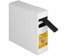 Delock Schrumpfschlauch Box, mit Innenkleber, Schrumpfungsrate 3:1, 5 m x 15 mm juodas