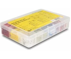 Delock Schrumpfschlauch mit Lötdrahtverbinder Sortimentsbox 308-teilig farbig