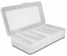 Delock Schrumpfschlauch Sortimentsbox, Schrumpfungsrate 2:1, transparent 196-teilig