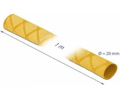 Delock 19595 - Heat shrink tube - Geltona - Polyolefin - 100 cm - 2 cm - 1 pc(s)