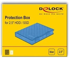 Delock 18369 - Dangtelis - Plastikinis - Mėlyna - 2,5" - 80 mm - 105 mm