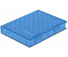 Serveris Delock 18369 - Cover - Plastic - Mėlyna - 2.5" - 80 mm - 105 mm