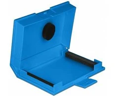 Serveris Delock 18373 - Cover - Plastic - Mėlyna - 3.5" - 112 mm - 162 mm
