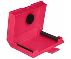 Serveris Delock 18374 - Cover - Plastic - Raudona - 3.5" - 112 mm - 162 mm