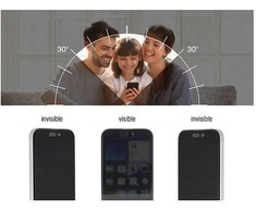 Delock Folia ochronna na iPhone 16 su osłoną su hartowanego szkła Anti Spy 4-kierunkowa osłona su instalacją