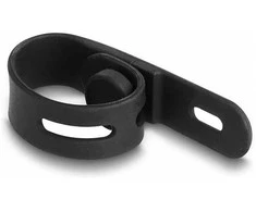 Delock Softbinder flexibel wiederverwendbar Set 10 Stück juodas / baltas