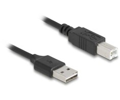 Kabelis USB Delock USB-A - USB-A 0.8 m Juodas (90130)