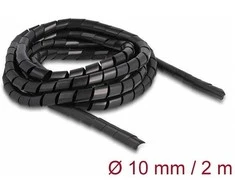Delock Spiralschlauch flexibel 2 m x 10 mm juodas