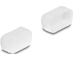 Delock Staubschutz für D-Sub 9 / D-Sub 15 VGA Stecker 2 vnt. transparent