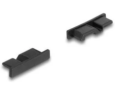 Delock Staubschutz für USB 3.0 Typ Micro-B Buchse be Griff 10 Stück juodas