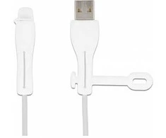 Delock Staubschutz für USB Typ-A Stecker und Apple Lightning™ Stecker Set 2 vnt. baltas