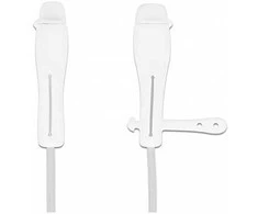 Delock Staubschutz für USB Type-C™ Stecker und Apple Lightning™ Stecker Set 2 vnt. baltas