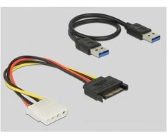 Delock Riser Karte M.2 Key B+M > PCI Express x16 mit 30 cm USB Kabelis