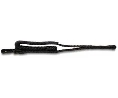 Delock Strapazierfähiger Klettgurt mit Befestigungsöse L 260 x B 38 mm juodas 5 Stück