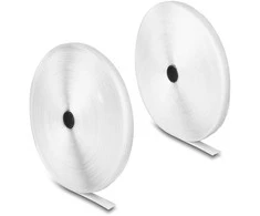 Delock 20922 - Nylon - Polyester - Baltas - 120 °C - 20 mm - 25 m - 1 pc(s)