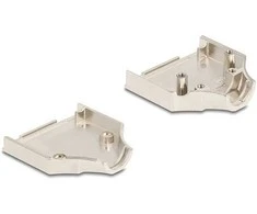 Delock Sub-D Steckergehäuse 15 Pin aus Metall inklusive Steckerverbinder Stecker und Montagematerial