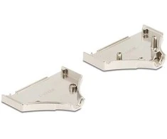 Delock Sub-D Steckergehäuse 37 Pin aus Metall inklusive Steckerverbinder Buchse und Montagematerial