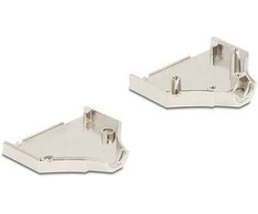 Delock Sub-D Steckergehäuse 44 Pin aus Metall inklusive Steckerverbinder Stecker und Montagematerial