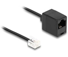 Delock Telefonkabel RJ11 Stecker zu RJ45 Buchse 3 m Juodas (88094)