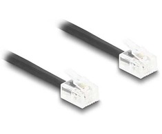 Delock Kabelis telefoniczny 3 m juoda (90224)