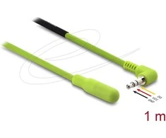 Delock Temperaturfühler-Kabelis mit 3,5 mm 3 Pin Klinkenstecker 90° gewinkelt DS18B20 1 m