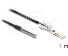 Delock Temperaturfühler-Kabelis mit RJ45 Stecker DS18B20 1 m