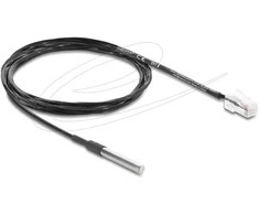Delock Temperaturfühler-Kabelis mit RJ45 Stecker DS18B20 1 m