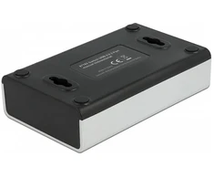 Delock Umschalter USB 2.0 mit 1 x Typ-B Buchse zu 4 x Typ-A Buchse manuell bidirektional