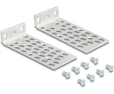 Delock 66236 - Mounting kit - Sidabrinis - Metal - 1U - China - 44 mm