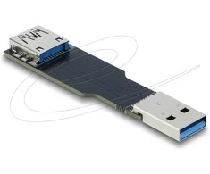Delock USB 10 Gbps Adapteris USB Typ-A Buchse zu Stecker gerade flach
