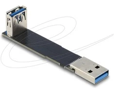 Delock USB 10 Gbps Adapteris USB Typ-A Buchse zu Stecker gewinkelt 90°