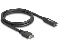Delock USB 10 Gbps Kabelis Typ-E Key A 20 Pin Stecker zu USB Type-C™ Buchse 70 cm
