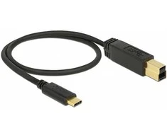 Delock USB 10 Gbps Kabelis USB Type-C™ zu Typ-B 0,5 m