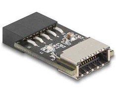 Adapteris USB Delock Delock USB 2.0 Adapteris Pfostenbuchse zu intern USB Typ-E Key A Buchse